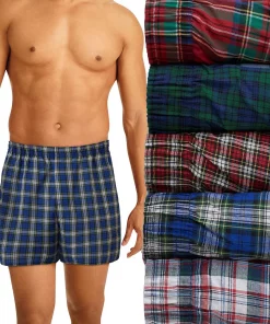 Mens Hanes Clothing Shop -Mens Hanes Clothing Shop 1354811 Tartan Plaid
