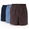 Big & Tall Hanes® 3-pk. Plaid Boxers