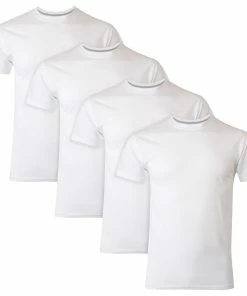 Men's Hanes Ultimate® 4-pack Slim-Fit Tees 10 Men's Hanes Ultimate® 4-pack Slim-Fit Tees -Mens Hanes Clothing Shop 2114685 ALT2