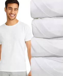 Men's Hanes Ultimate® 4-pack Slim-Fit Tees