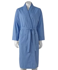 Big & Tall HanesĀ® Lightweight Woven Shawl Robe