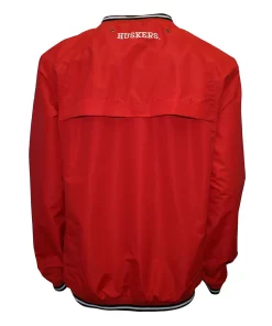 Men's Franchise Club Nebraska Cornhuskers Elite Windshell Jacket -Mens Hanes Clothing Shop 2674425 ALT