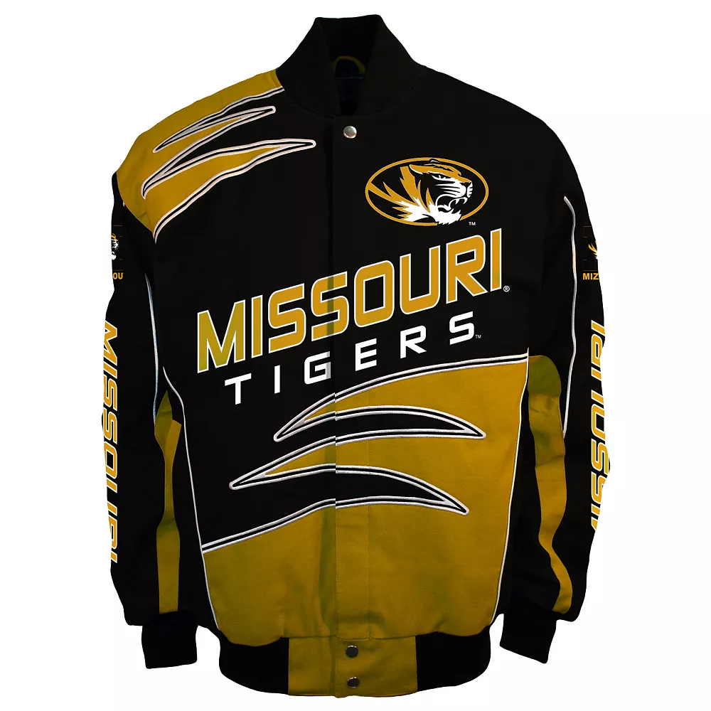 Men's Franchise Club Missouri Tigers Shred Twill Jacket 3 Men's Franchise Club Missouri Tigers Shred Twill Jacket