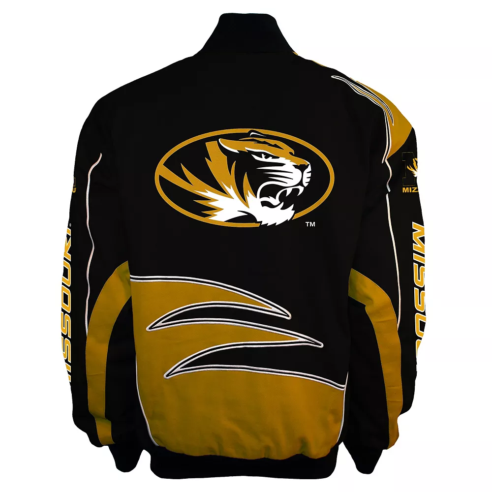 Men's Franchise Club Missouri Tigers Shred Twill Jacket 4 Men's Franchise Club Missouri Tigers Shred Twill Jacket - Image 2