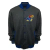 Men's Franchise Club Kansas Jayhawks Classic Fleece Jacket -Mens Hanes Clothing Shop 2677737