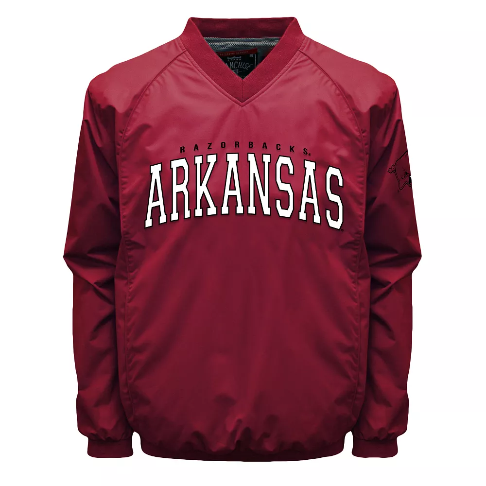 Men's Franchise Club Arkansas Razorbacks Coach Windshell Jacket 3 Men's Franchise Club Arkansas Razorbacks Coach Windshell Jacket
