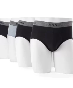 Big & Tall Hanes Ultimate® 4-pack Tagless Stretch Briefs