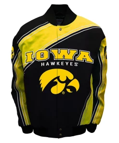 Men's Franchise Club Iowa Hawkeyes Warrior Twill Jacket