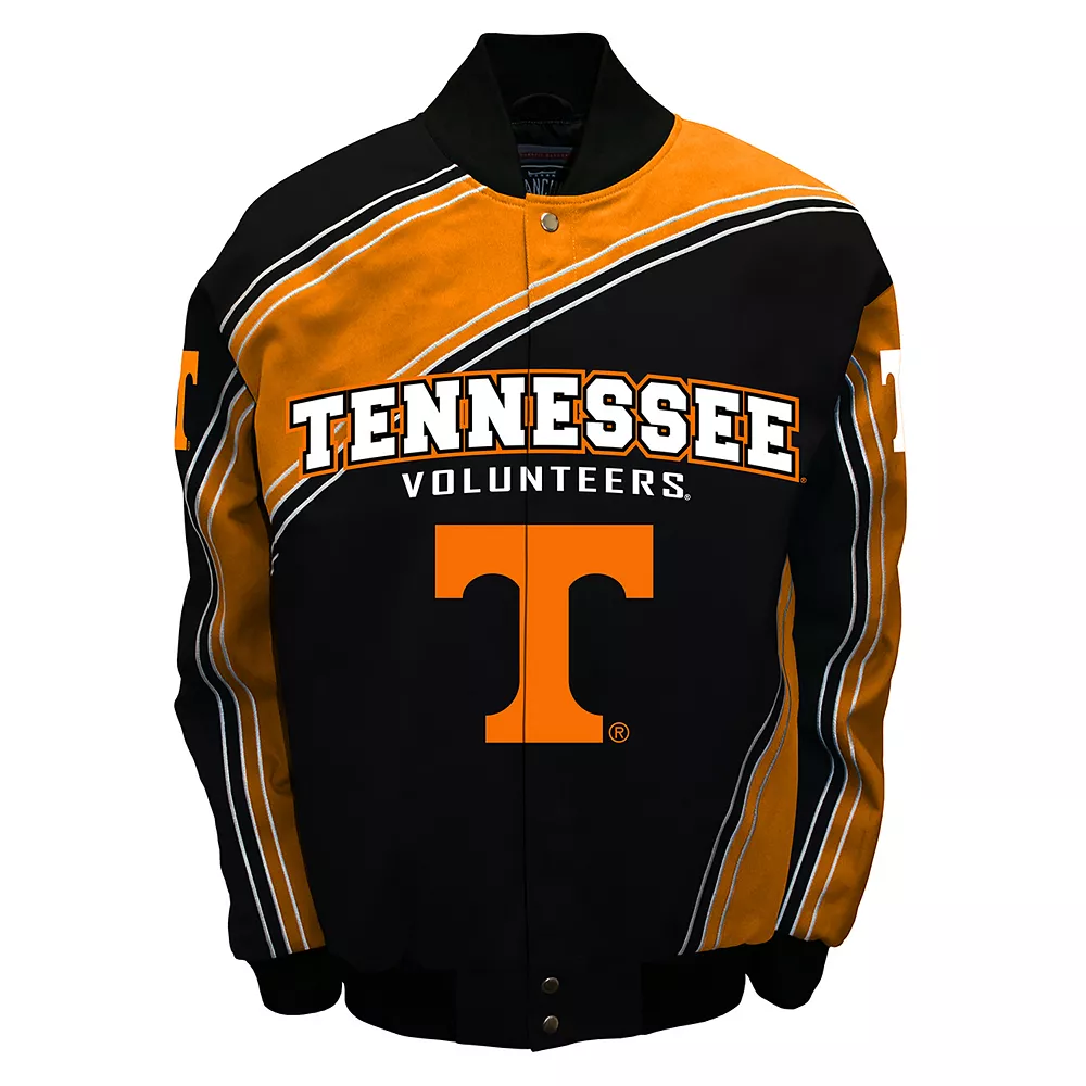 Men's Franchise Club Tennessee Volunteers Warrior Twill Jacket 3 Men's Franchise Club Tennessee Volunteers Warrior Twill Jacket