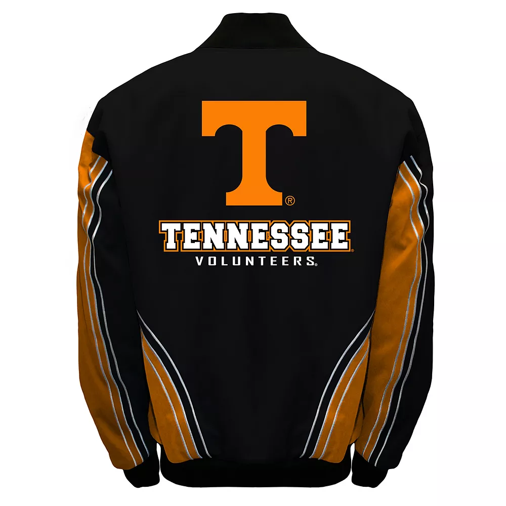 Men's Franchise Club Tennessee Volunteers Warrior Twill Jacket 4 Men's Franchise Club Tennessee Volunteers Warrior Twill Jacket - Image 2