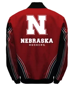 Men's Franchise Club Nebraska Cornhuskers Warrior Twill Jacket 5 Men's Franchise Club Nebraska Cornhuskers Warrior Twill Jacket -Mens Hanes Clothing Shop 2785563 ALT