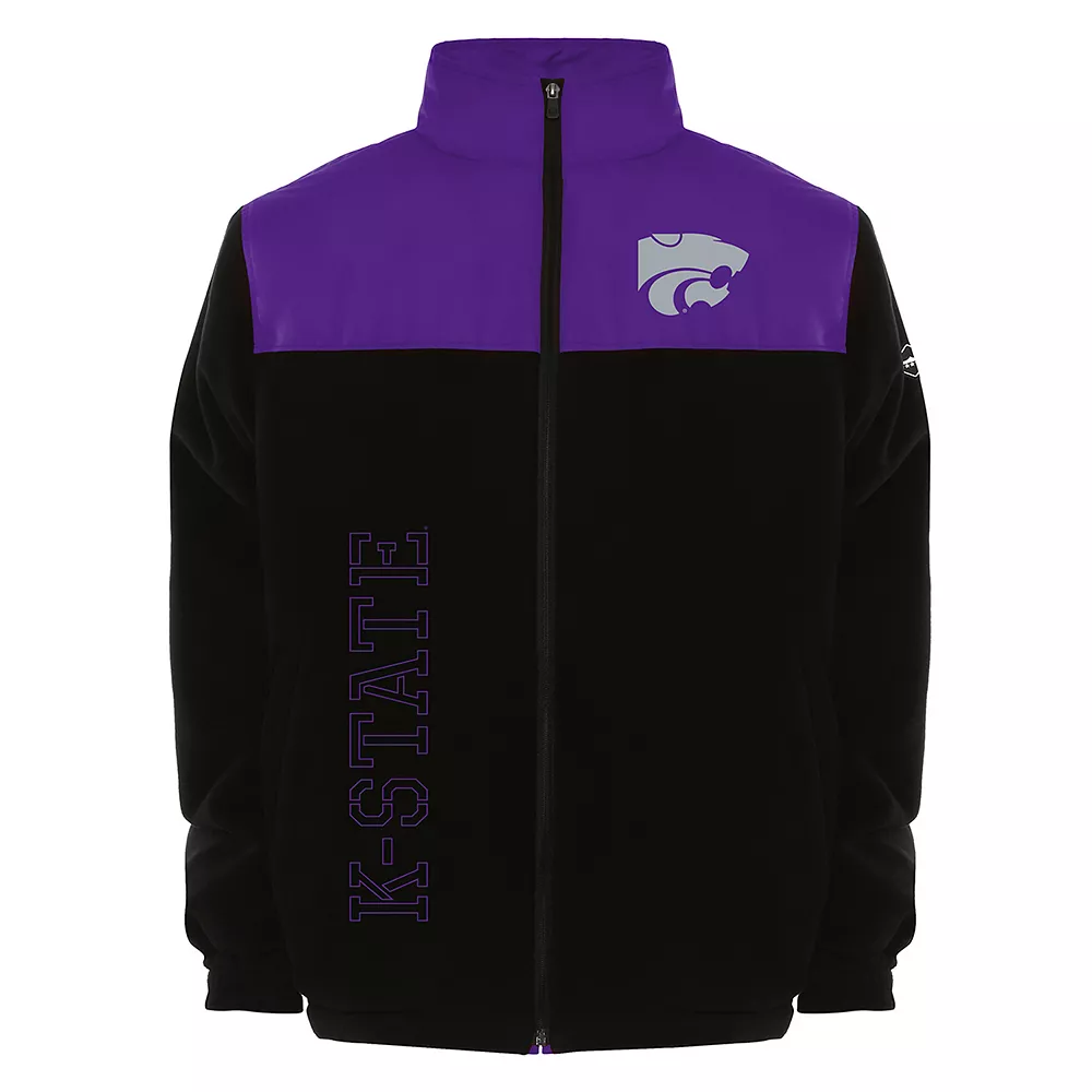 Men's Franchise Club Kansas State Wildcats Alpine Reversible Jacket 4 Men's Franchise Club Kansas State Wildcats Alpine Reversible Jacket - Image 2