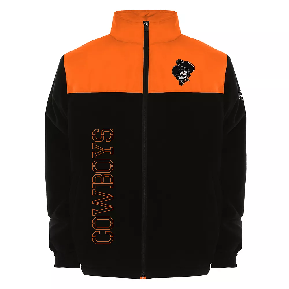 Men's Franchise Club Oklahoma State Cowboys Alpine Reversible Jacket 4 Men's Franchise Club Oklahoma State Cowboys Alpine Reversible Jacket - Image 2