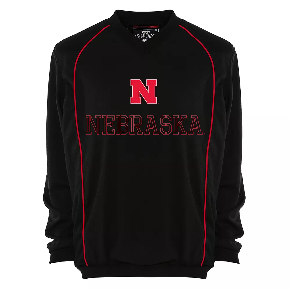 Men's Franchise Club Nebraska Cornhuskers Thermatec Pullover 3 Men's Franchise Club Nebraska Cornhuskers Thermatec Pullover