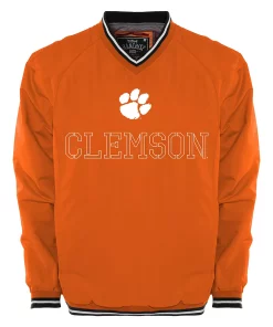 Men's Franchise Club Clemson Tigers Trainer Windshell Pullover