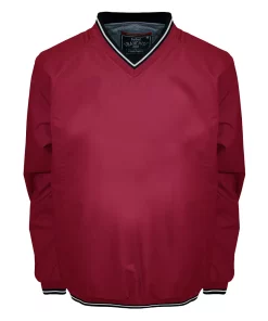 Men's Franchise Club Elite Windshell Pullover Jacket 12 Men's Franchise Club Elite Windshell Pullover Jacket -Mens Hanes Clothing Shop 3114470 Crimson