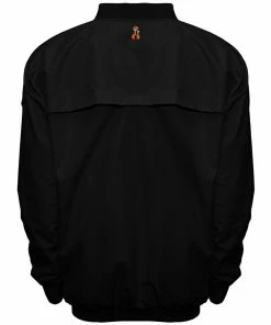 Men's Franchise Club Oklahoma State Cowboys Members Windbreaker Pullover -Mens Hanes Clothing Shop 3119831 Oks Black ALT