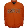 Men's Franchise Club Oklahoma State Cowboys Members Windbreaker Pullover -Mens Hanes Clothing Shop 3119831 Oks Orange