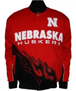 Men's Franchise Club Nebraska Cornhuskers Hot Route Twill Jacket