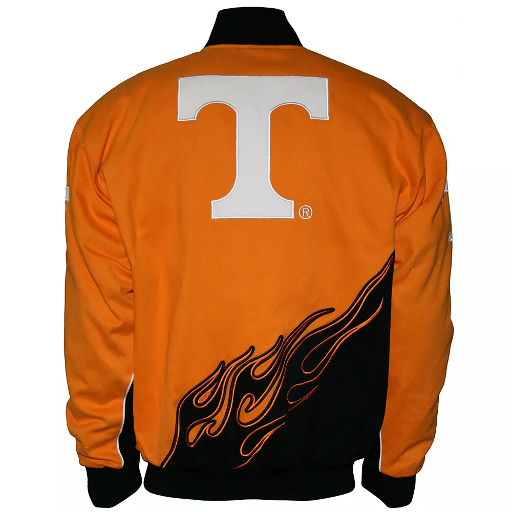 Men's Franchise Club Tennessee Volunteers Hot Route Twill Jacket 4 Men's Franchise Club Tennessee Volunteers Hot Route Twill Jacket - Image 2