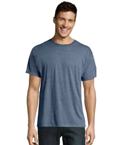 Men's Hanes Ultimate® X-Temp FreshIQ Textured Slubbed Super Soft Crewneck Tee