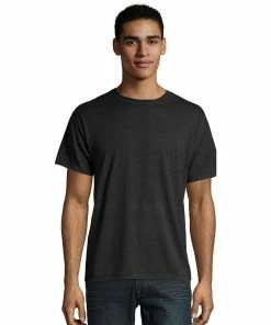 Men's Hanes Ultimate® X-Temp FreshIQ Super Soft Crewneck Pajama Tee 13 Men's Hanes Ultimate® X-Temp FreshIQ Super Soft Crewneck Pajama Tee -Mens Hanes Clothing Shop 3264837 Black