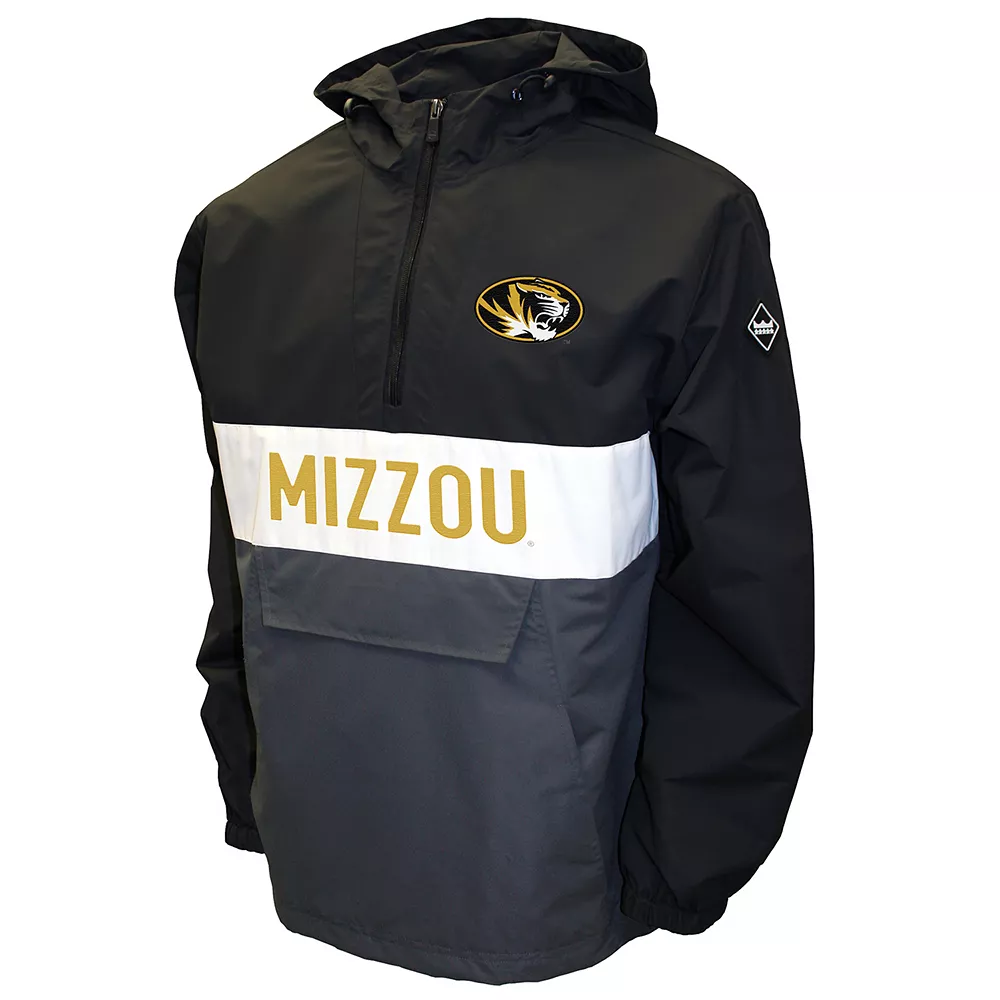 Men's Franchise Club Missouri Tigers Alpha Anorak Pullover 3 Men's Franchise Club Missouri Tigers Alpha Anorak Pullover