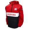 Men's Franchise Club Nebraska Cornhuskers Alpha Anorak Pullover