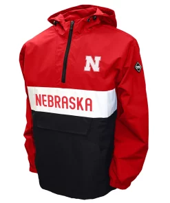 Men's Franchise Club Nebraska Cornhuskers Alpha Anorak Pullover