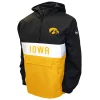 Men's Franchise Club Iowa Hawkeyes Alpha Anorak Pullover -Mens Hanes Clothing Shop 3451215