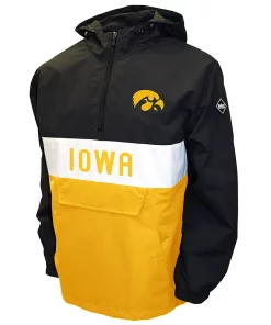 Men's Franchise Club Iowa Hawkeyes Alpha Anorak Pullover