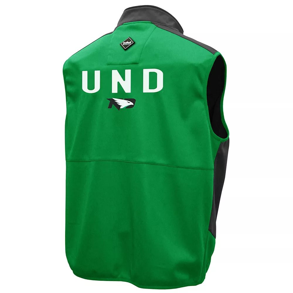 Men's Franchise Club North Dakota Fighting Hawks Peak Softshell Vest 4 Men's Franchise Club North Dakota Fighting Hawks Peak Softshell Vest - Image 2