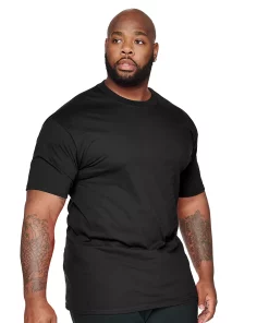 Big & Tall Hanes® Beefy-T Tee -Mens Hanes Clothing Shop 4206496 Black