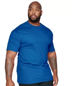 Big & Tall Hanes® Beefy-T Tee -Mens Hanes Clothing Shop 4206496 Deep Royal