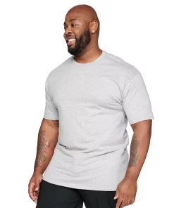 Big & Tall Hanes® Beefy-T Tee -Mens Hanes Clothing Shop 4206496 Light Steel