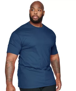 Big & Tall Hanes® Beefy-T Tee -Mens Hanes Clothing Shop 4206496 Navy