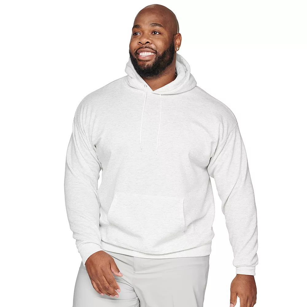 Big & Tall Hanes® EcoSmart Fleece Hoodie 4 Big & Tall Hanes® EcoSmart Fleece Hoodie - Image 2