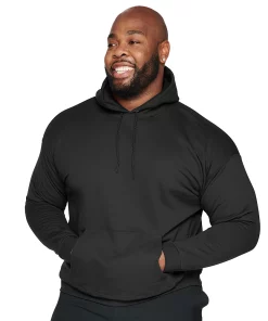 Big & Tall Hanes® EcoSmart Fleece Hoodie 19 Big & Tall Hanes® EcoSmart Fleece Hoodie -Mens Hanes Clothing Shop 4206505 Black