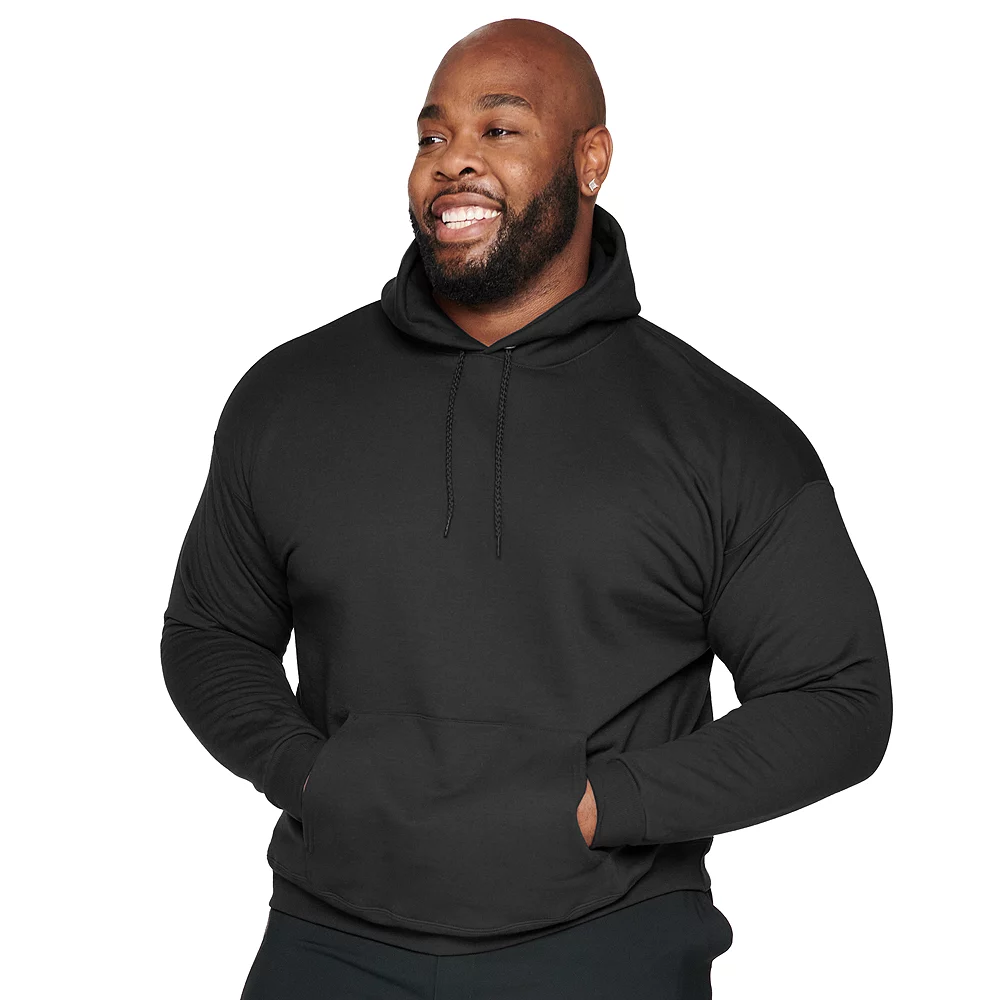 Big & Tall Hanes® EcoSmart Fleece Hoodie 9 Big & Tall Hanes® EcoSmart Fleece Hoodie - Image 7