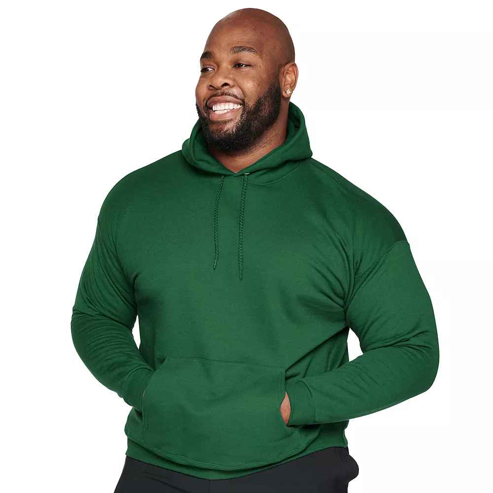 Big & Tall Hanes® EcoSmart Fleece Hoodie 11 Big & Tall Hanes® EcoSmart Fleece Hoodie - Image 9