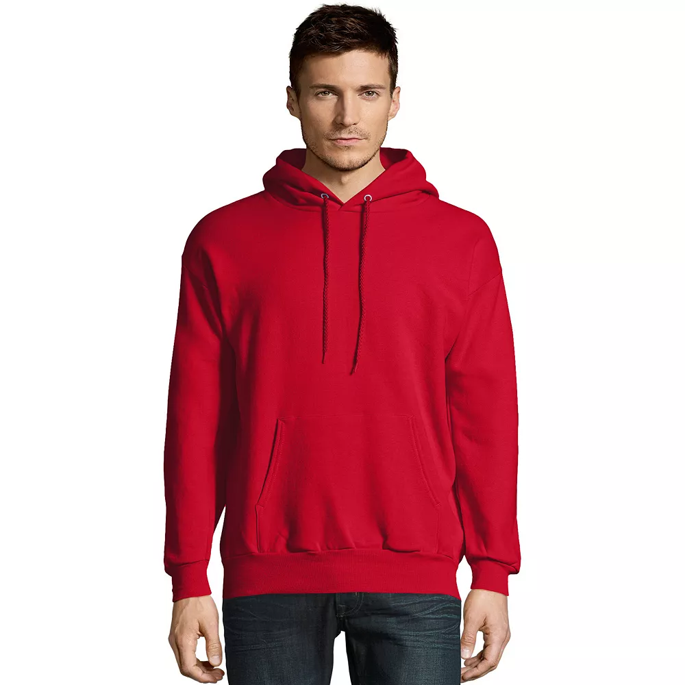 Big & Tall Hanes® EcoSmart Fleece Hoodie 3 Big & Tall Hanes® EcoSmart Fleece Hoodie