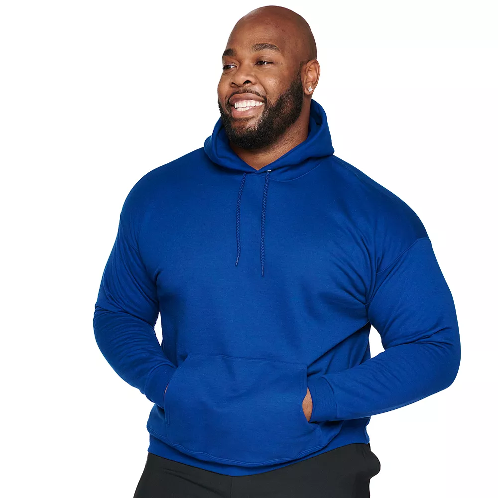 Big & Tall Hanes® EcoSmart Fleece Hoodie 6 Big & Tall Hanes® EcoSmart Fleece Hoodie - Image 4