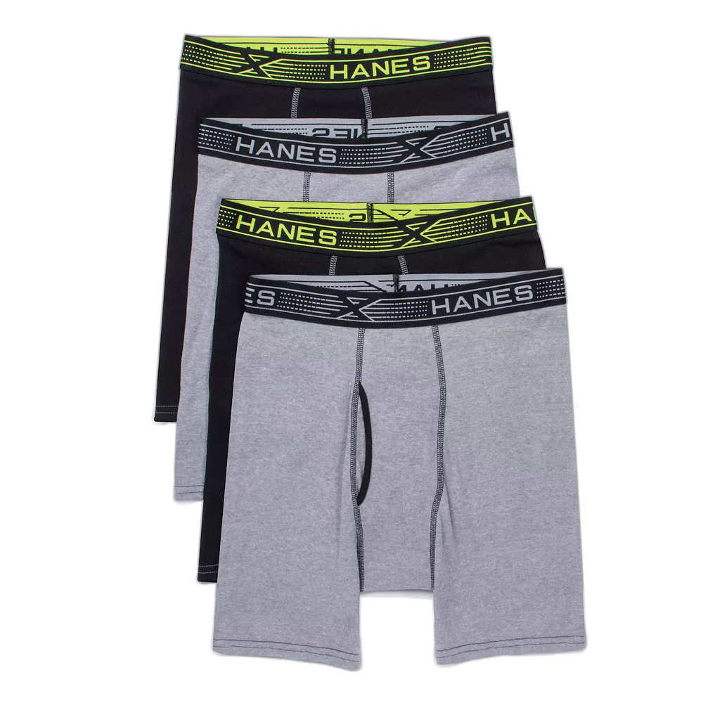 Men's Hanes® 4-pack Sport X-Temp Comfort Boxer Briefs 6 Men's Hanes® 4-pack Sport X-Temp Comfort Boxer Briefs - Image 4