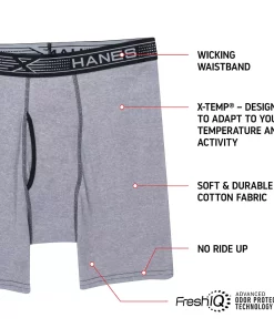 Men's Hanes® 4-pack Sport X-Temp Comfort Boxer Briefs 13 Men's Hanes® 4-pack Sport X-Temp Comfort Boxer Briefs -Mens Hanes Clothing Shop 4260103 ALT99