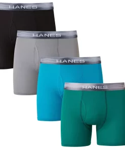 Men's Hanes® 4-pack Sport X-Temp Air Mesh Boxer Briefs -Mens Hanes Clothing Shop 4260106 ALT2