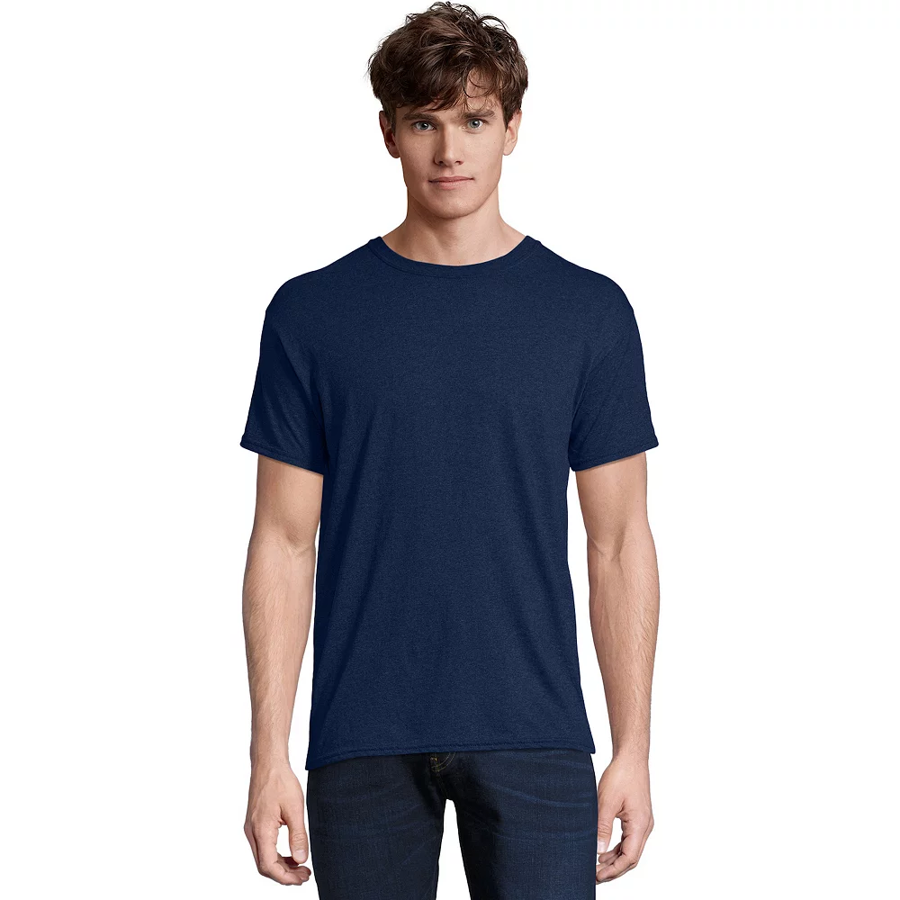 Men's Hanes® Eco Tri-Blend Fresh IQ Crewneck Pajama Tee 7 Men's Hanes® Eco Tri-Blend Fresh IQ Crewneck Pajama Tee - Image 5