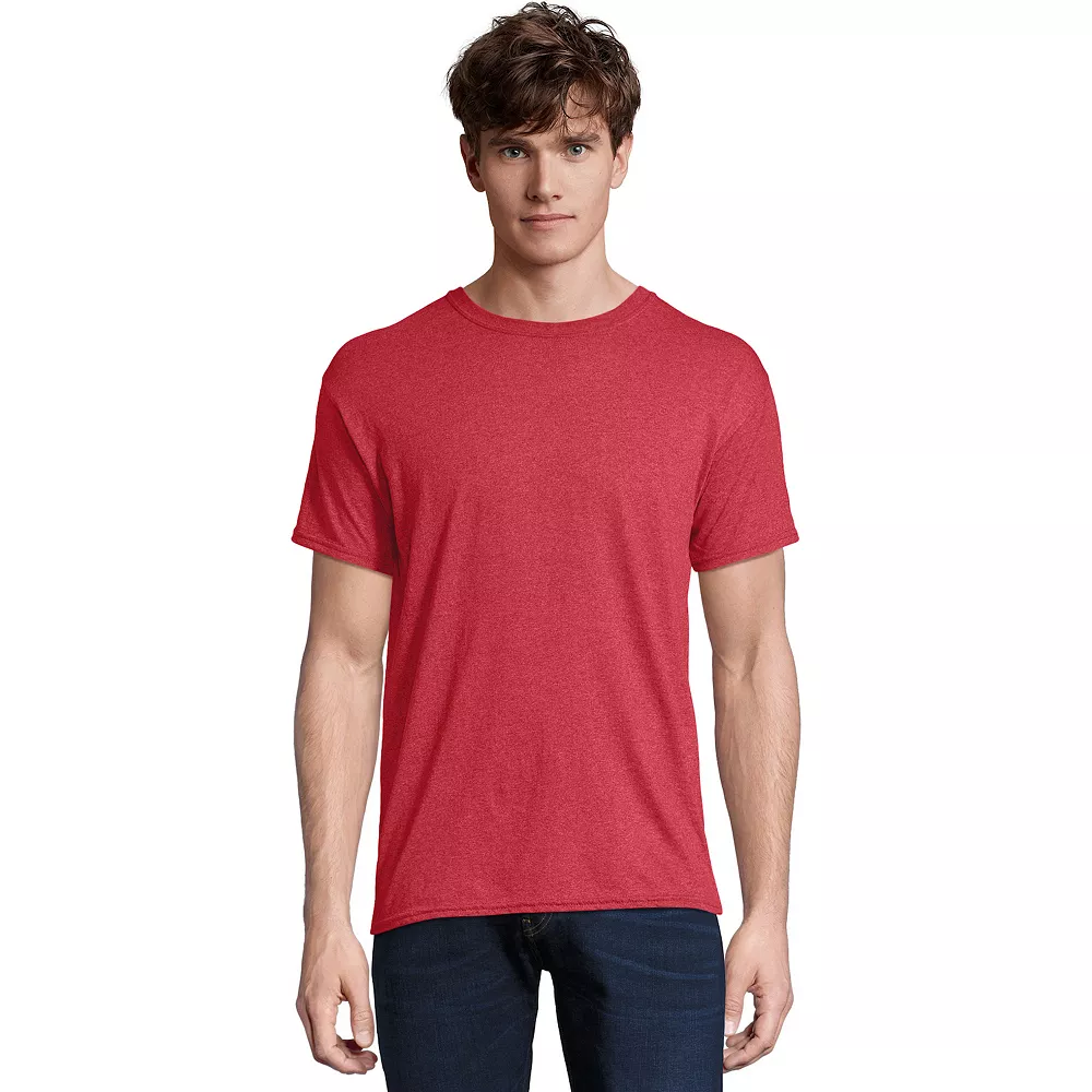 Men's Hanes® Eco Tri-Blend Fresh IQ Crewneck Pajama Tee 10 Men's Hanes® Eco Tri-Blend Fresh IQ Crewneck Pajama Tee - Image 8