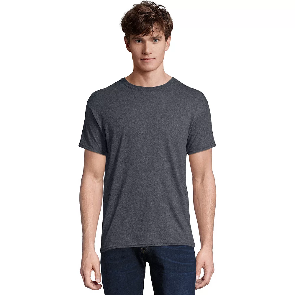 Men's Hanes® Eco Tri-Blend Fresh IQ Crewneck Pajama Tee 9 Men's Hanes® Eco Tri-Blend Fresh IQ Crewneck Pajama Tee - Image 7