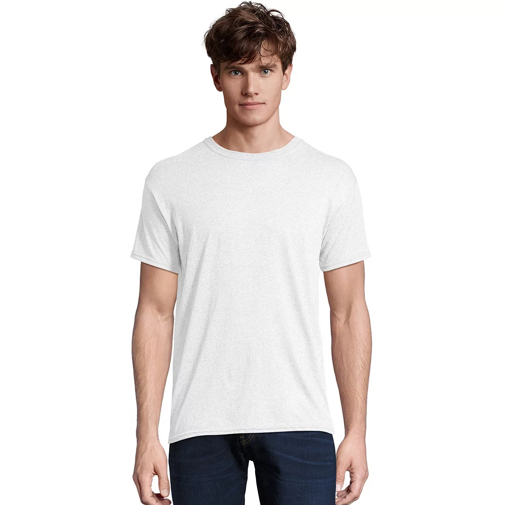 Men's Hanes® Eco Tri-Blend Fresh IQ Crewneck Pajama Tee 5 Men's Hanes® Eco Tri-Blend Fresh IQ Crewneck Pajama Tee - Image 3