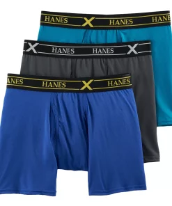 Men's Hanes® X-Temp Air Boxer Briefs -Mens Hanes Clothing Shop 4309654 ALT